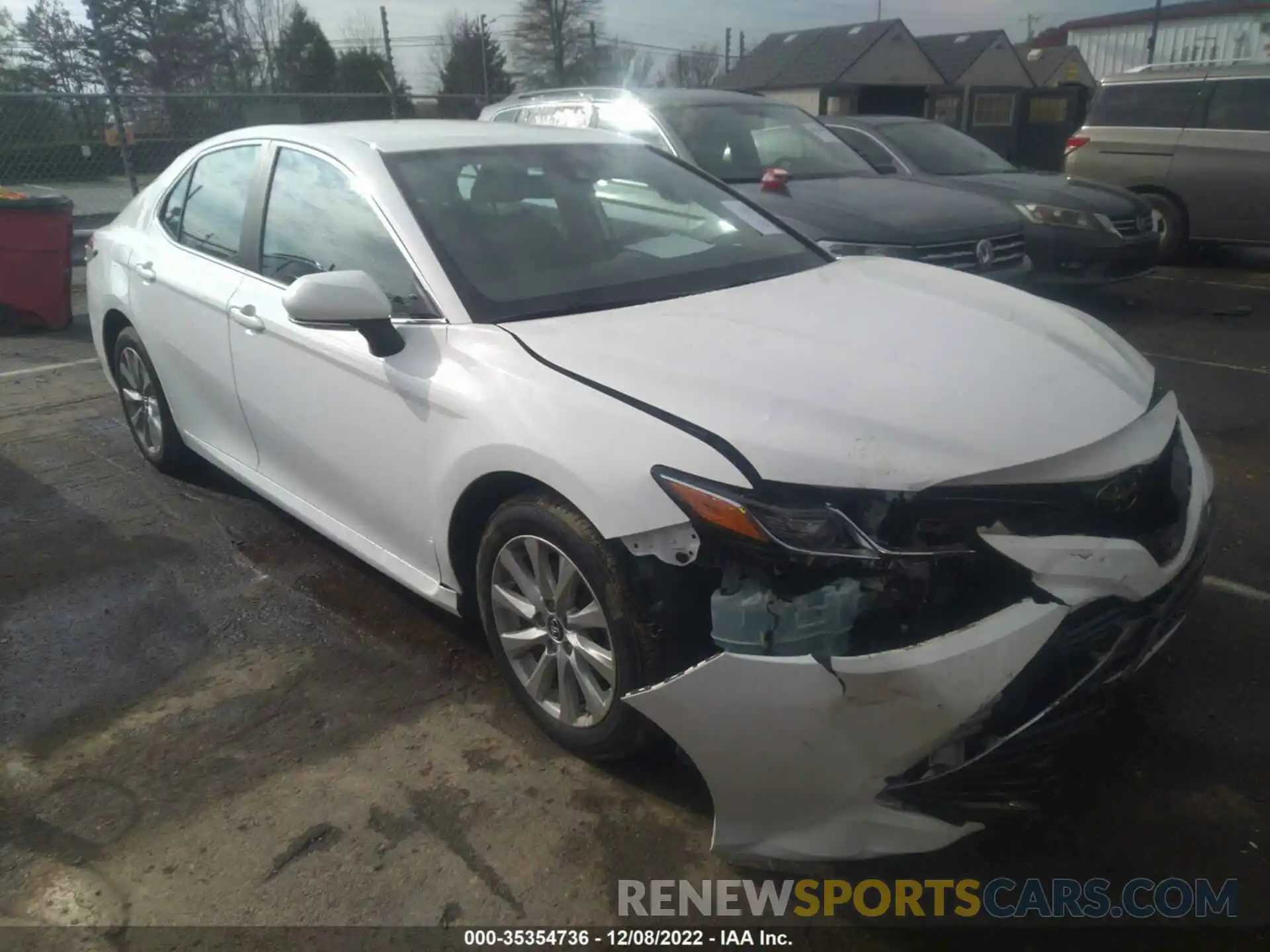 1 Photograph of a damaged car 4T1B11HK7KU232538 TOYOTA CAMRY 2019