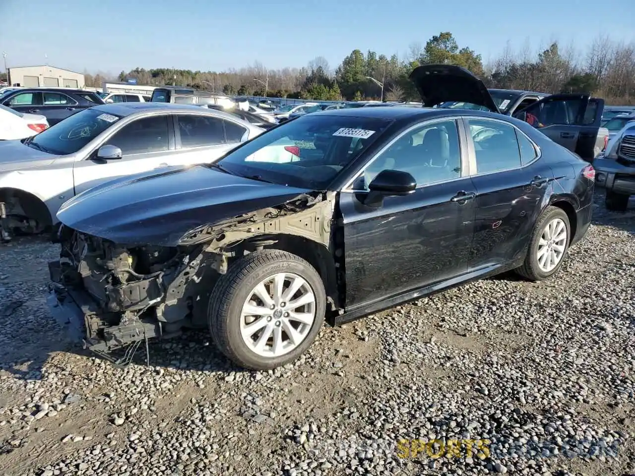 1 Photograph of a damaged car 4T1B11HK7KU236153 TOYOTA CAMRY 2019