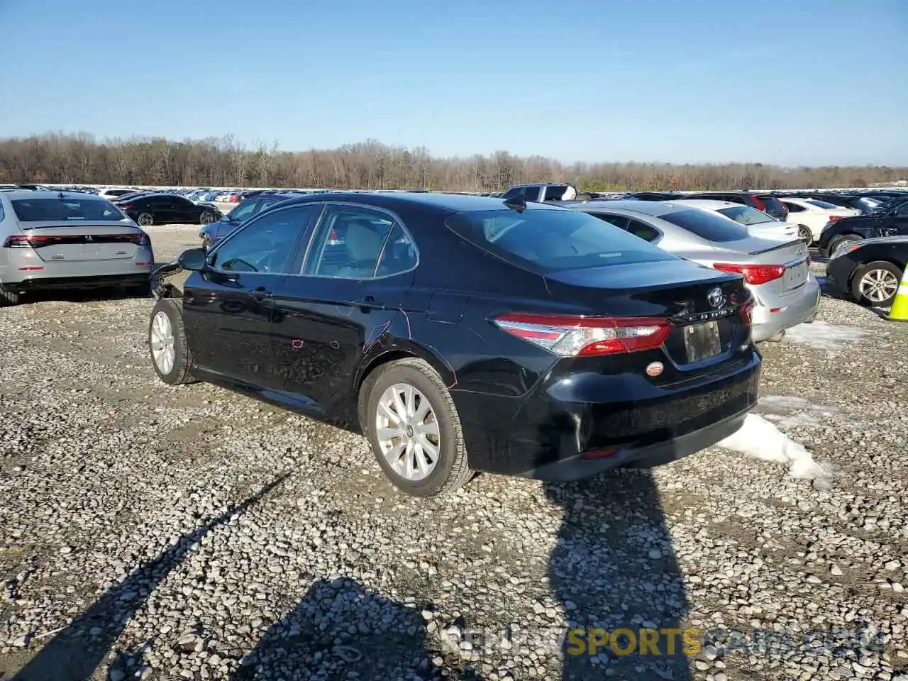 2 Photograph of a damaged car 4T1B11HK7KU236153 TOYOTA CAMRY 2019