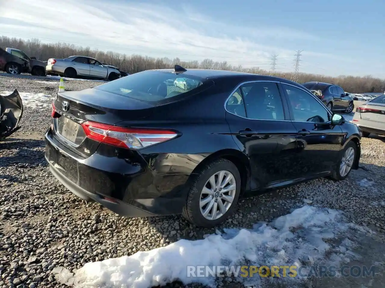 3 Photograph of a damaged car 4T1B11HK7KU236153 TOYOTA CAMRY 2019