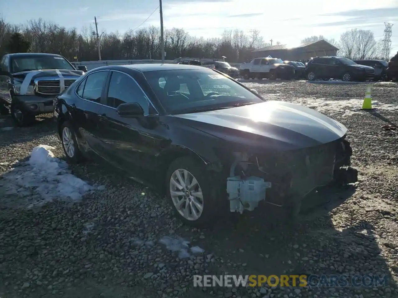 4 Photograph of a damaged car 4T1B11HK7KU236153 TOYOTA CAMRY 2019