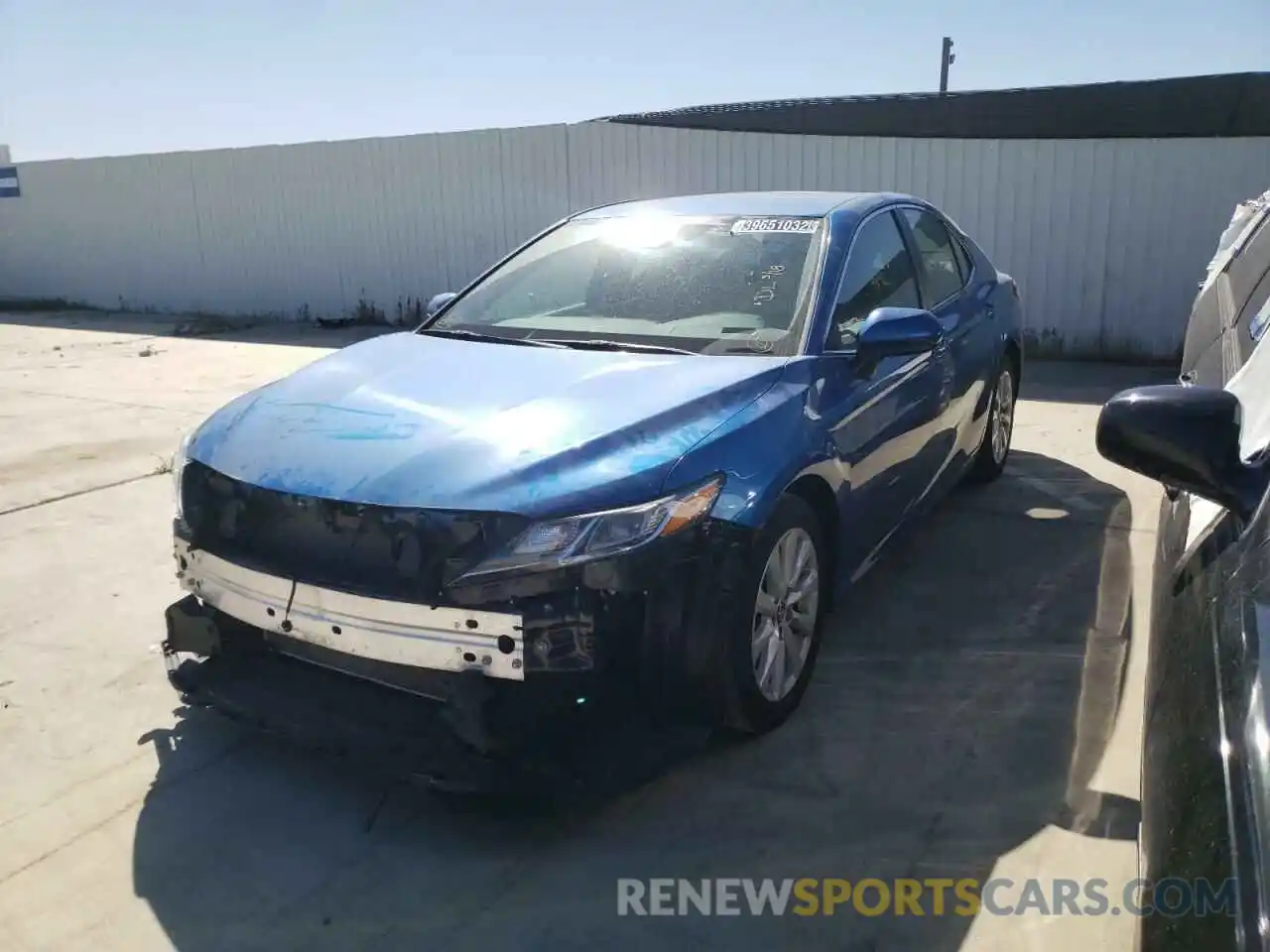 2 Photograph of a damaged car 4T1B11HK7KU236606 TOYOTA CAMRY 2019