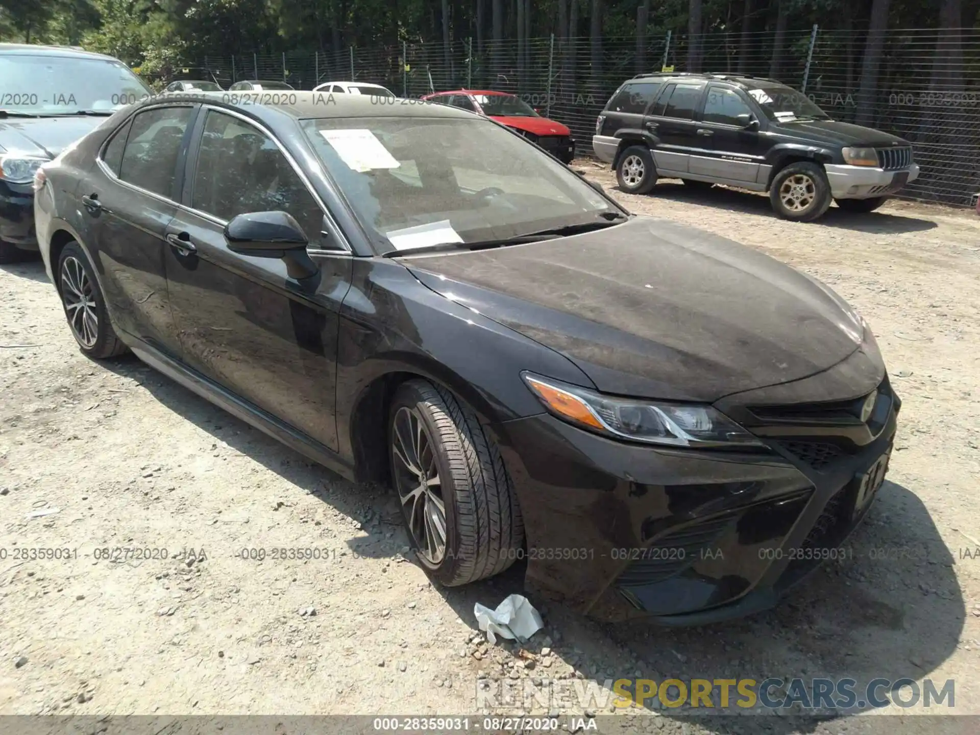 1 Photograph of a damaged car 4T1B11HK7KU236640 TOYOTA CAMRY 2019