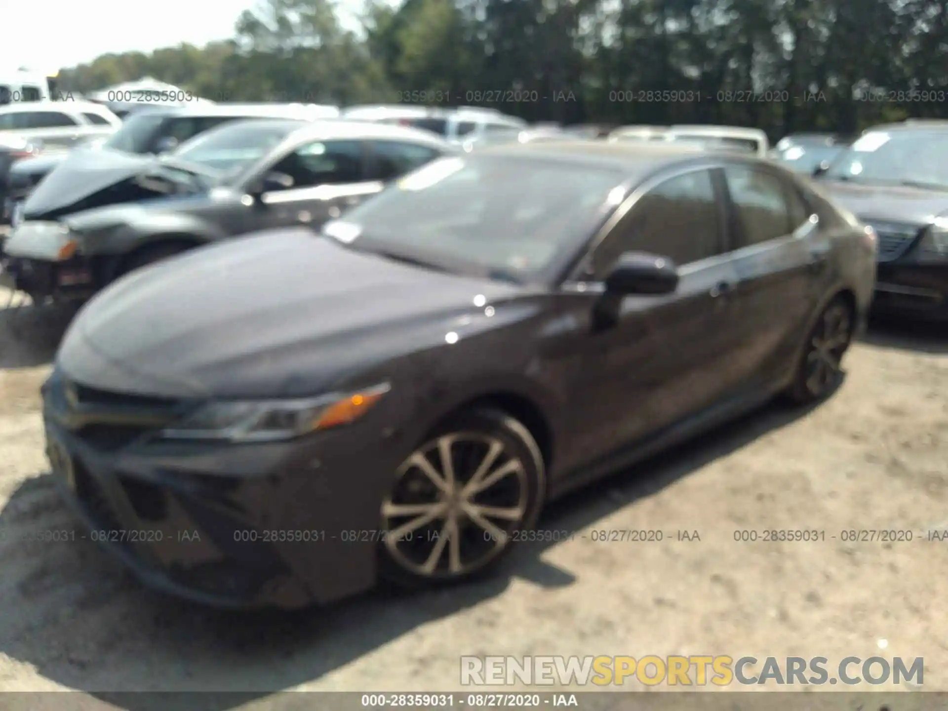 2 Photograph of a damaged car 4T1B11HK7KU236640 TOYOTA CAMRY 2019