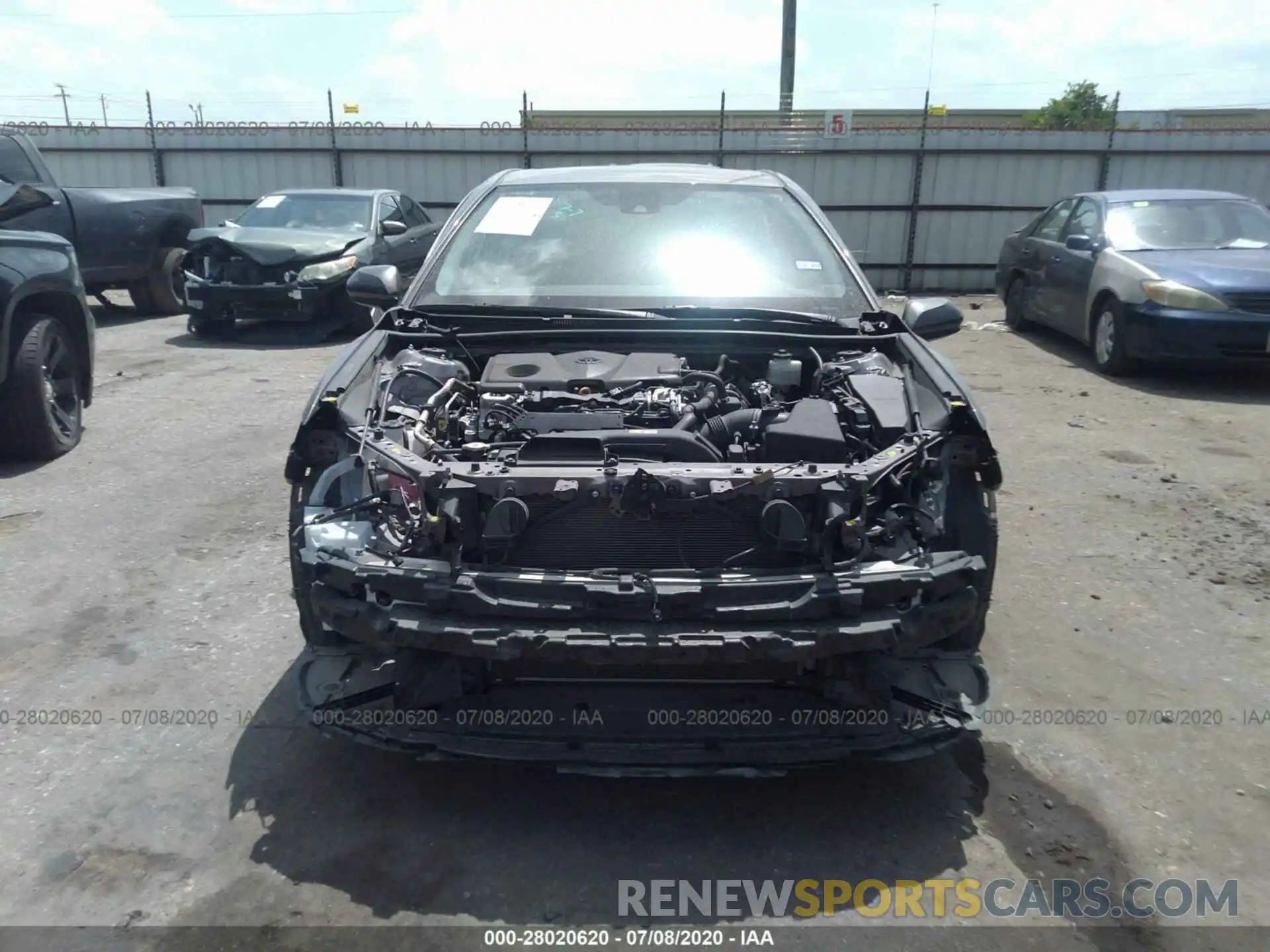 6 Photograph of a damaged car 4T1B11HK7KU237013 TOYOTA CAMRY 2019