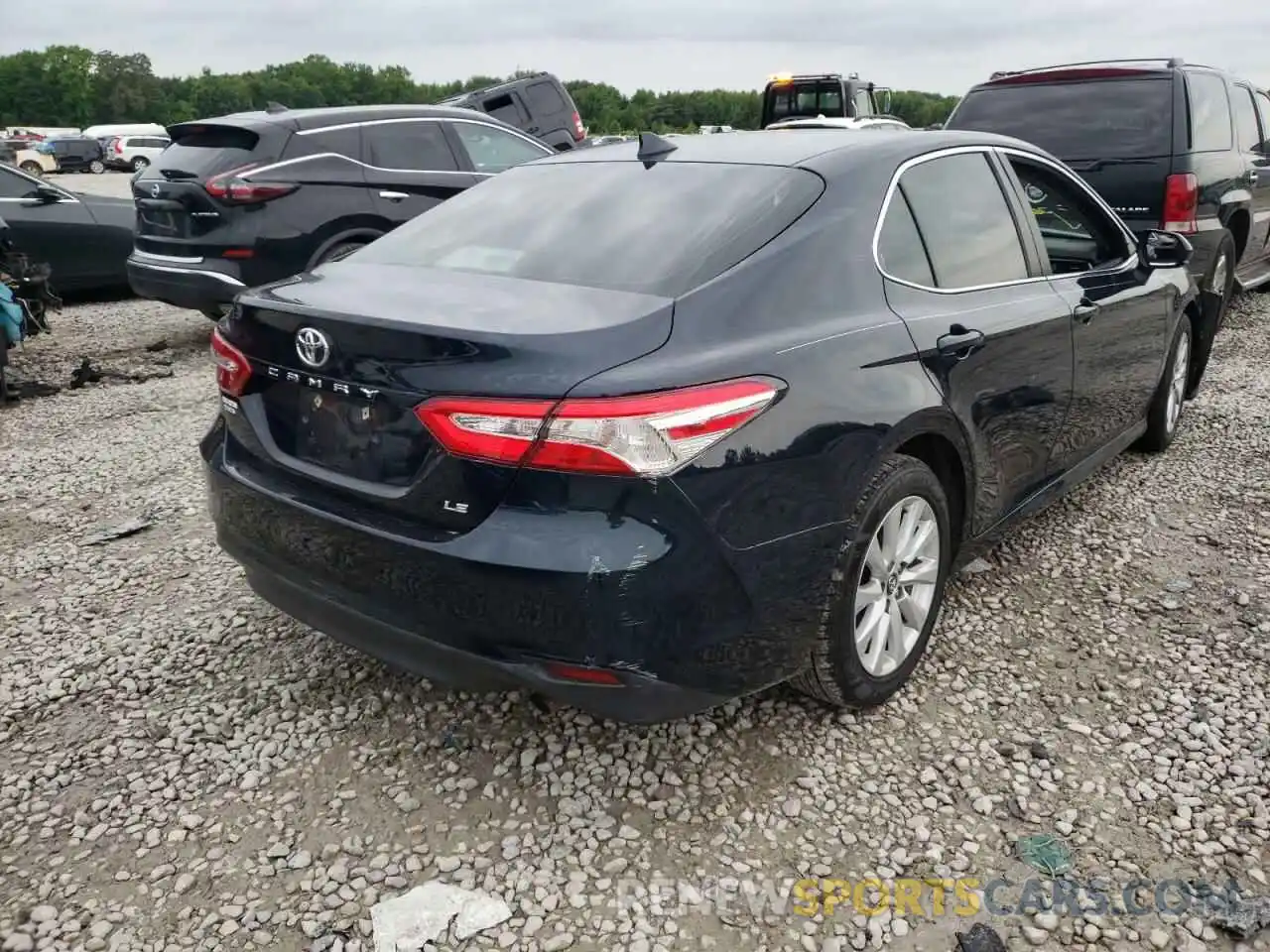 4 Photograph of a damaged car 4T1B11HK7KU237836 TOYOTA CAMRY 2019