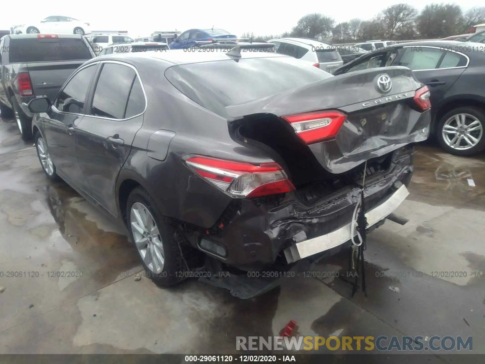 3 Photograph of a damaged car 4T1B11HK7KU239960 TOYOTA CAMRY 2019