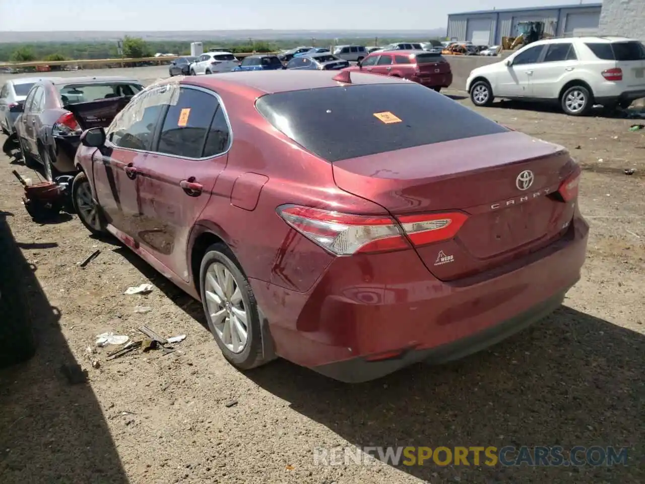 3 Photograph of a damaged car 4T1B11HK7KU243541 TOYOTA CAMRY 2019