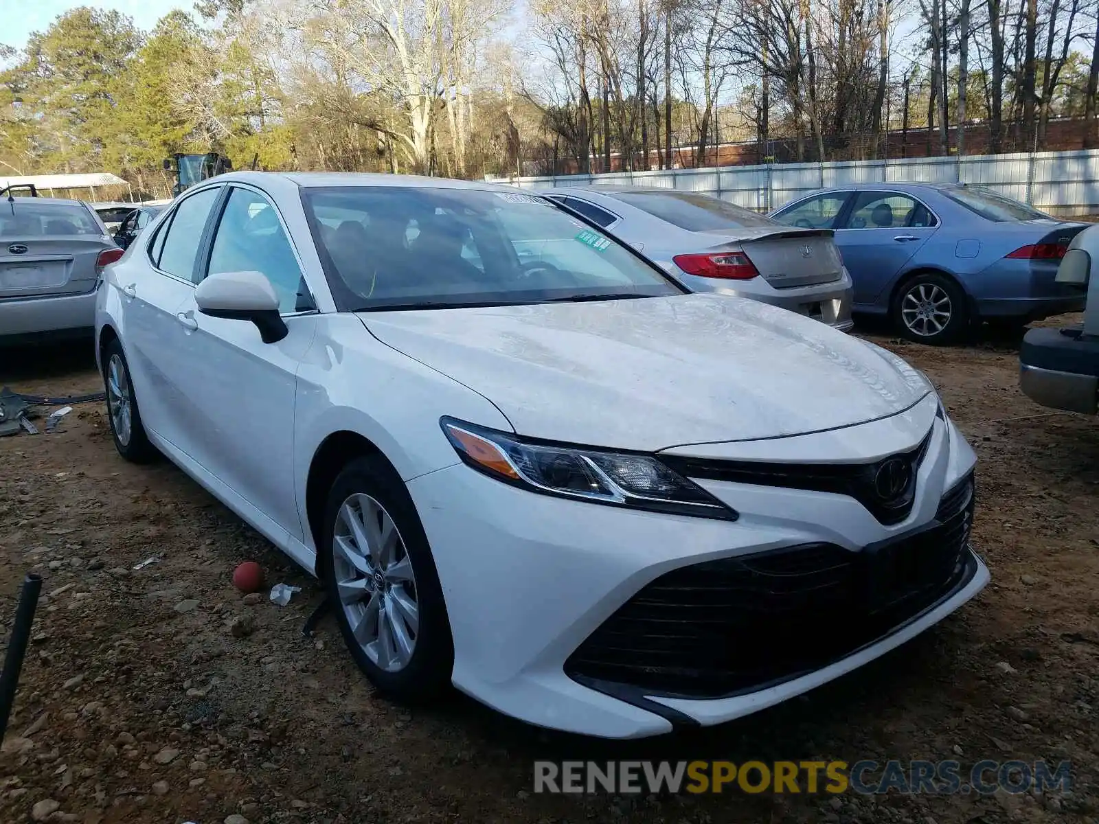 1 Photograph of a damaged car 4T1B11HK7KU243958 TOYOTA CAMRY 2019