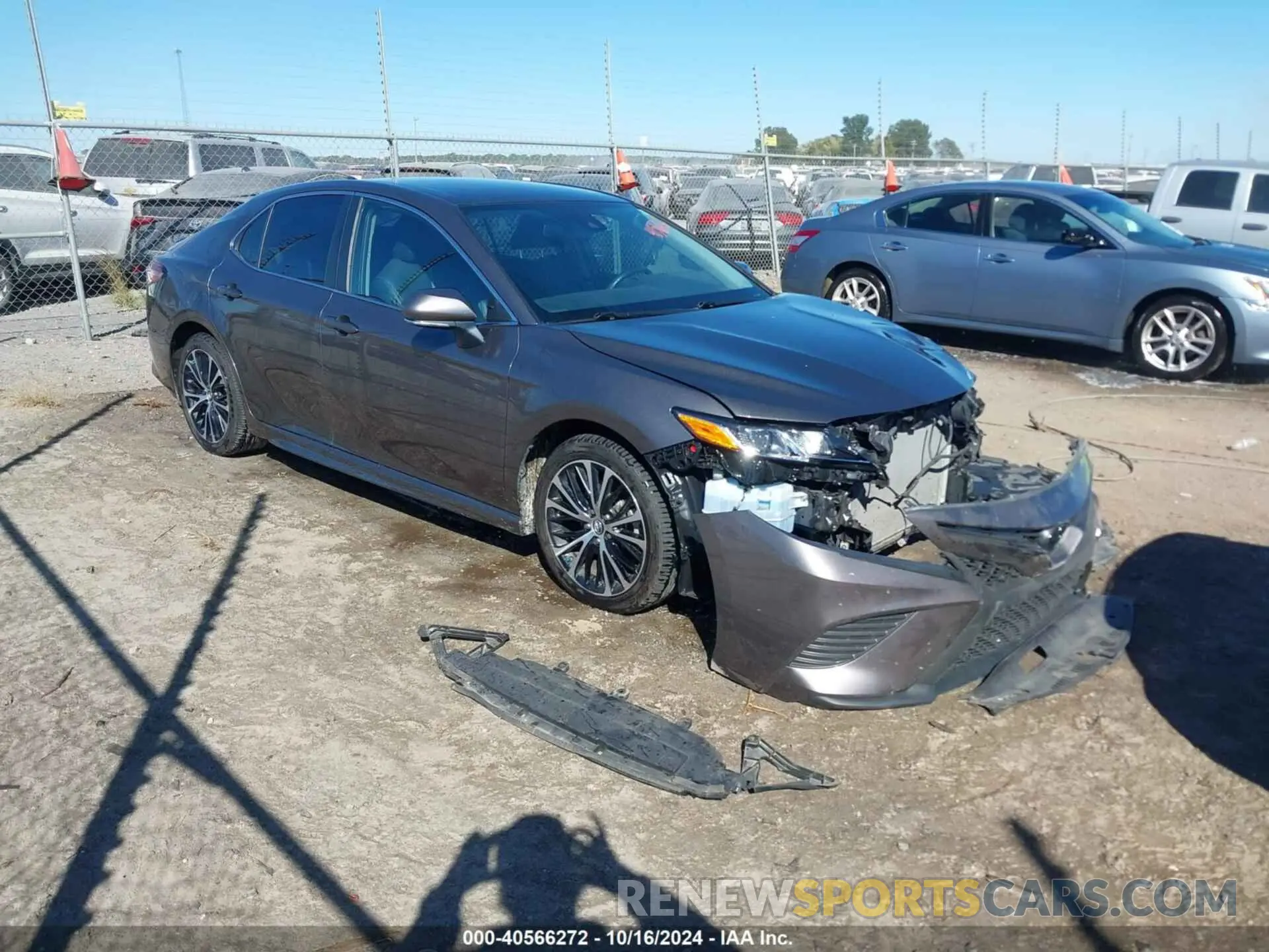 1 Photograph of a damaged car 4T1B11HK7KU244964 TOYOTA CAMRY 2019