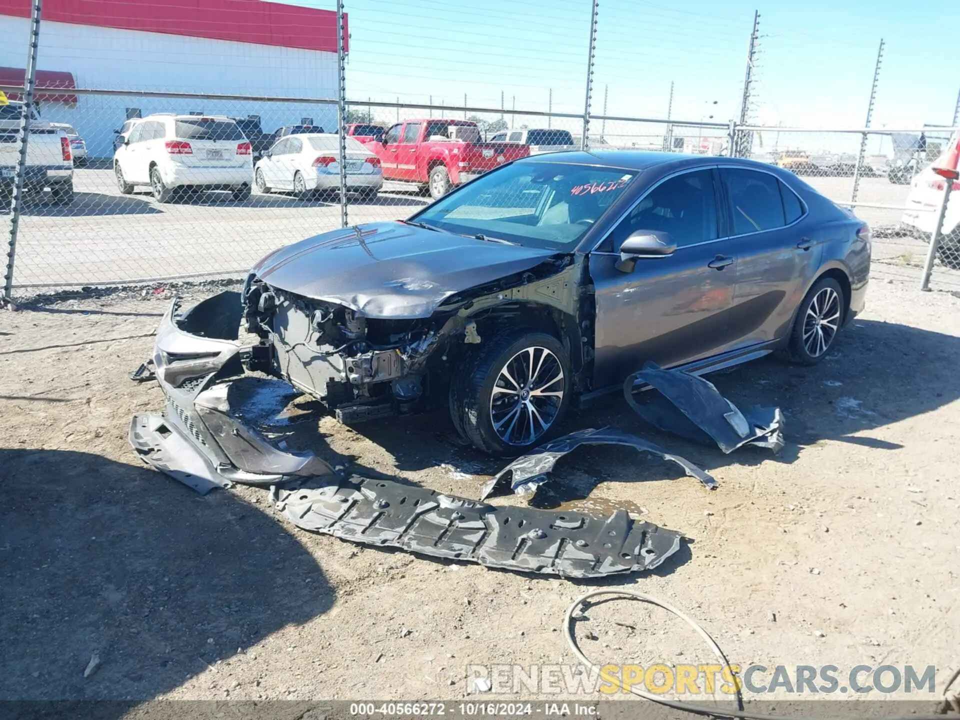 2 Photograph of a damaged car 4T1B11HK7KU244964 TOYOTA CAMRY 2019