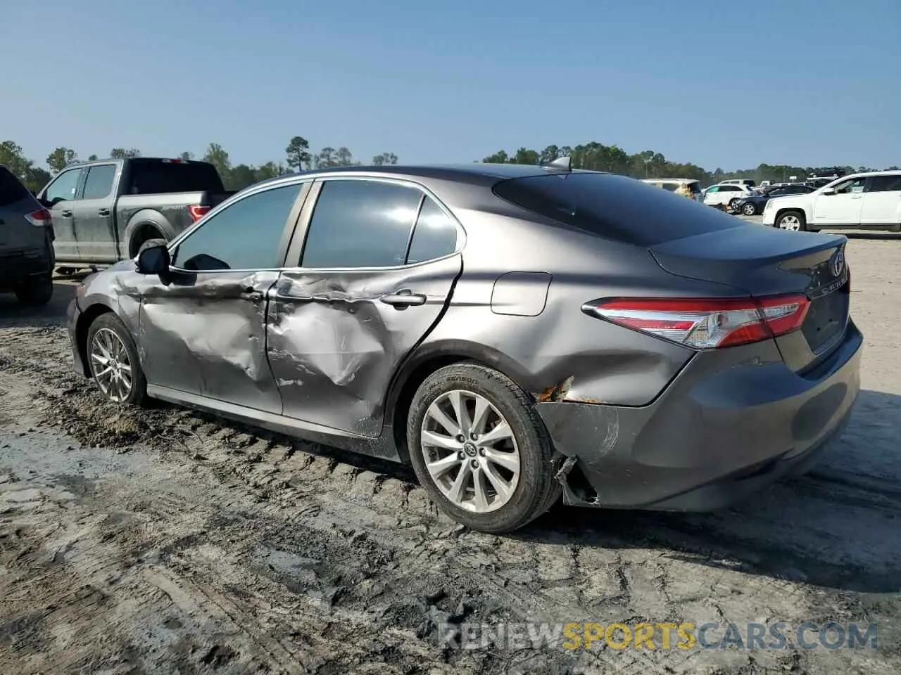 2 Photograph of a damaged car 4T1B11HK7KU245175 TOYOTA CAMRY 2019