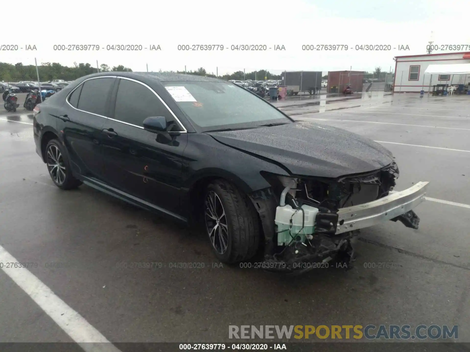 1 Photograph of a damaged car 4T1B11HK7KU247069 TOYOTA CAMRY 2019