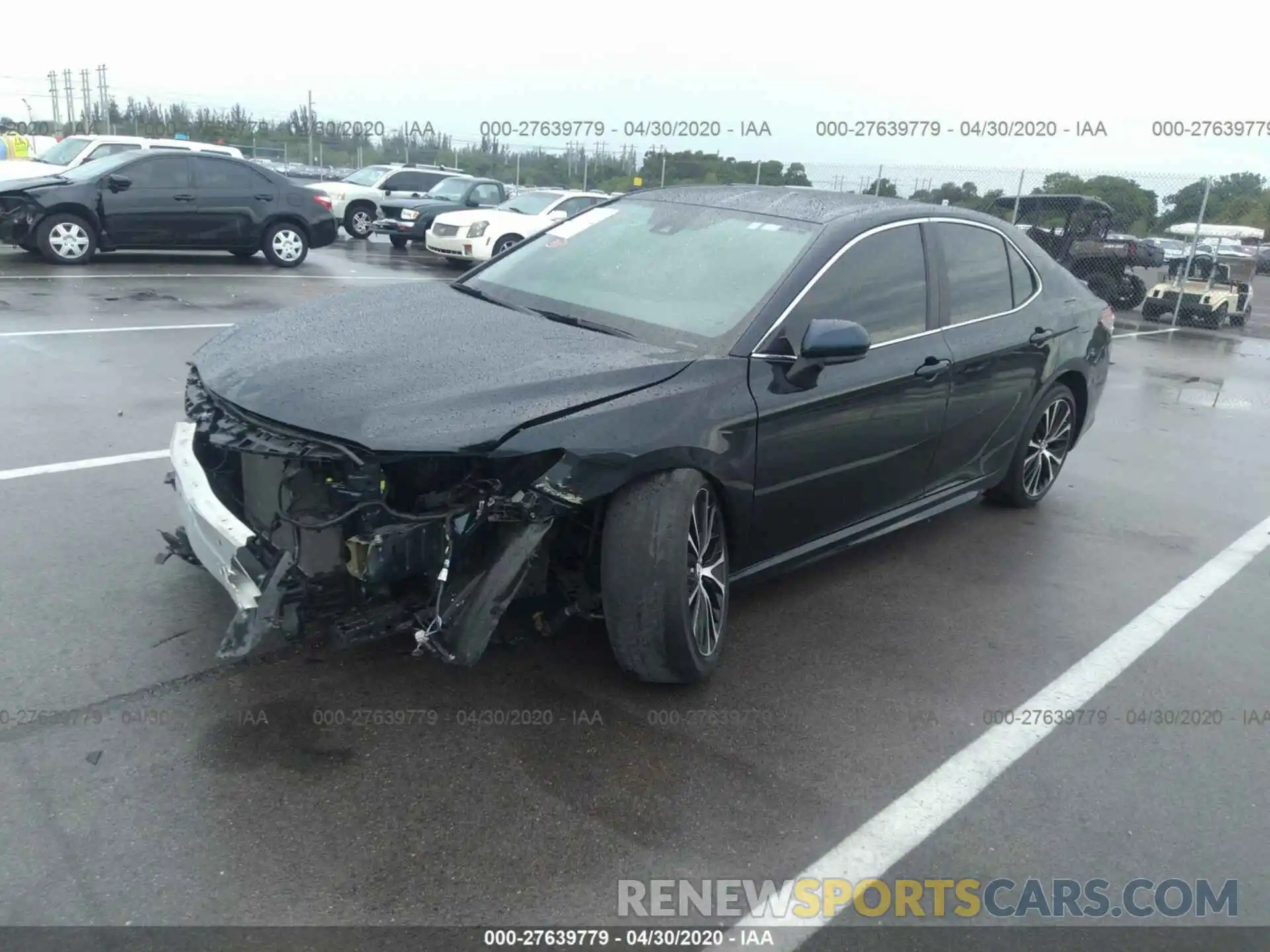 2 Photograph of a damaged car 4T1B11HK7KU247069 TOYOTA CAMRY 2019