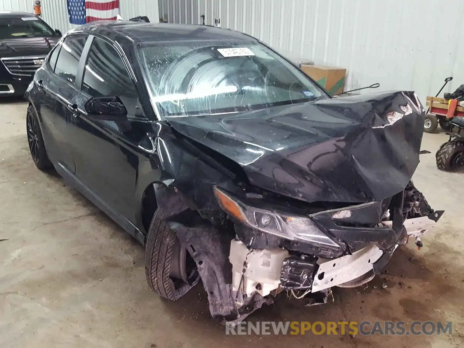 1 Photograph of a damaged car 4T1B11HK7KU247833 TOYOTA CAMRY 2019