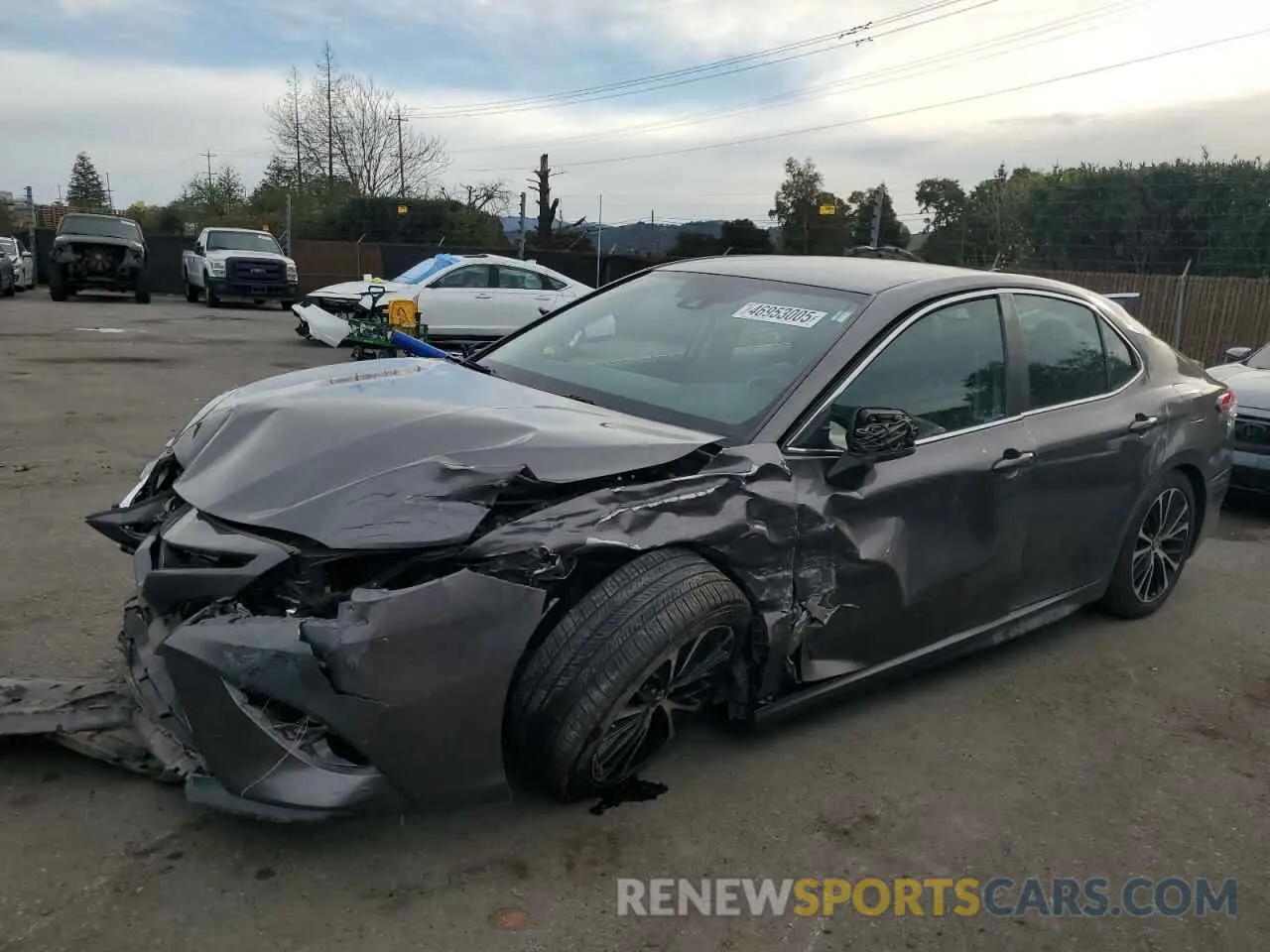 1 Photograph of a damaged car 4T1B11HK7KU248125 TOYOTA CAMRY 2019