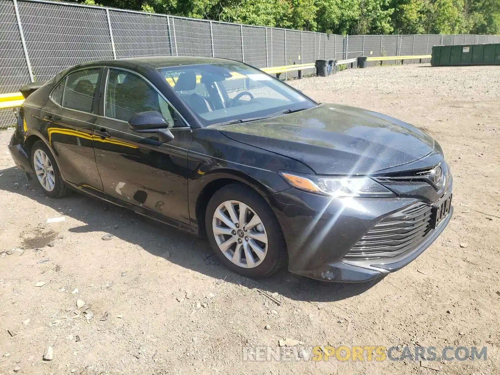 1 Photograph of a damaged car 4T1B11HK7KU248447 TOYOTA CAMRY 2019