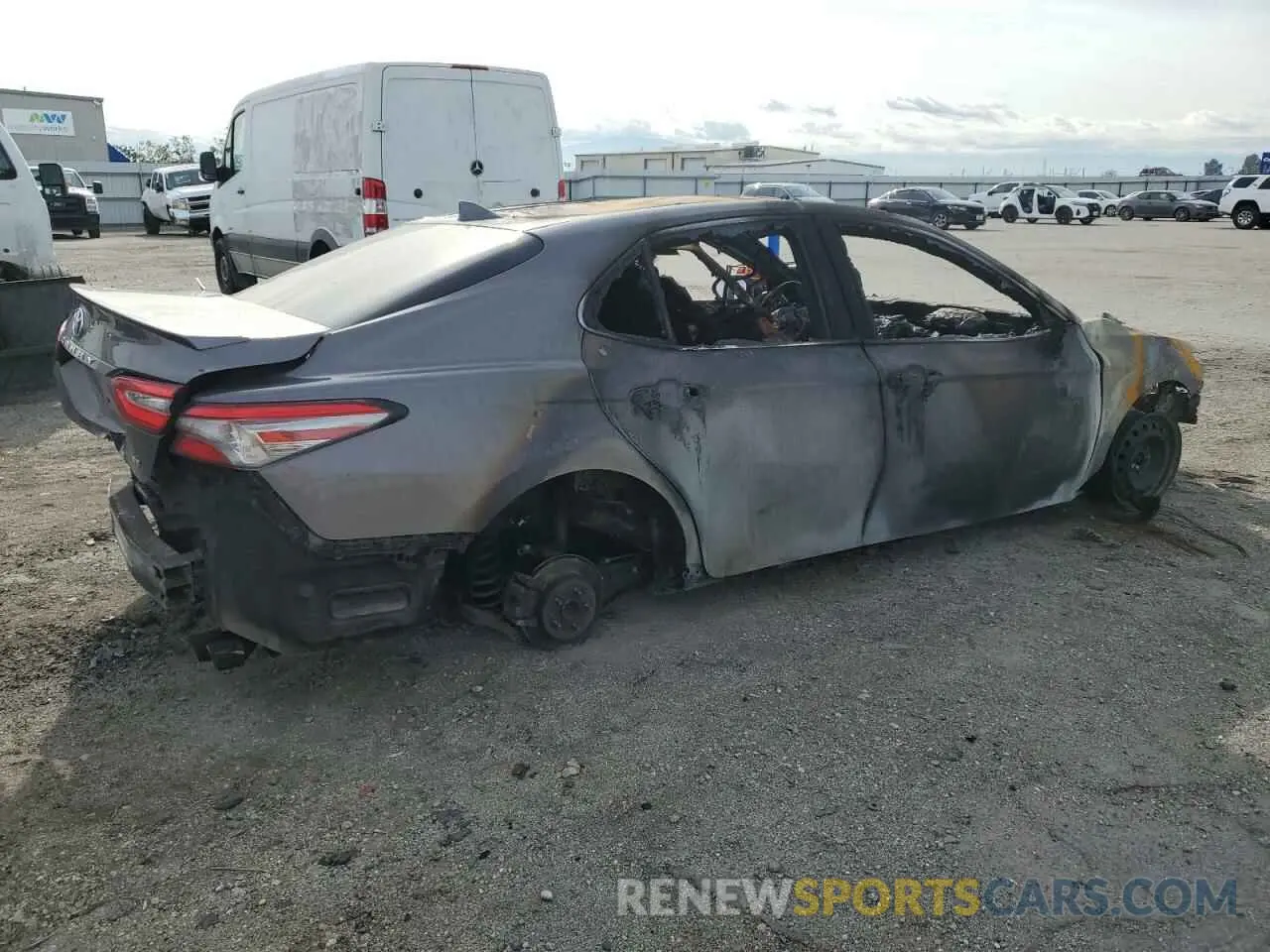 3 Photograph of a damaged car 4T1B11HK7KU248657 TOYOTA CAMRY 2019