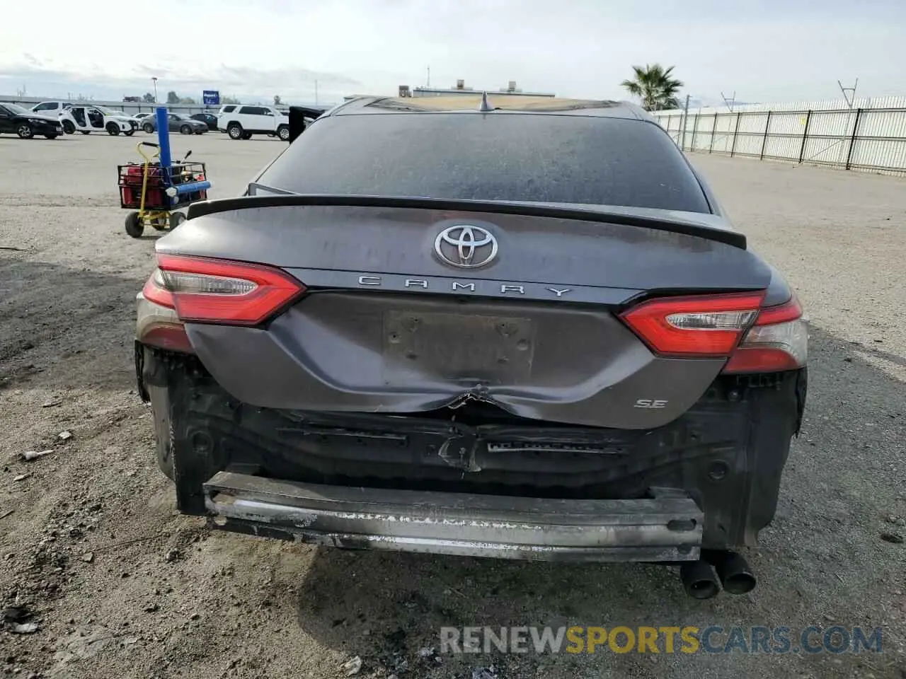 6 Photograph of a damaged car 4T1B11HK7KU248657 TOYOTA CAMRY 2019