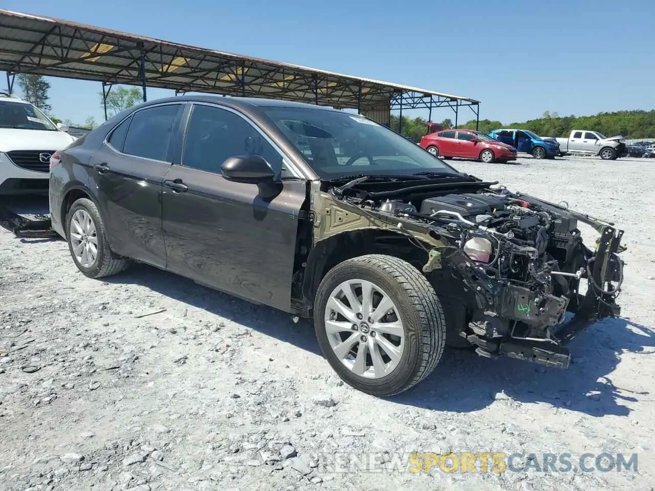 4 Photograph of a damaged car 4T1B11HK7KU251347 TOYOTA CAMRY 2019
