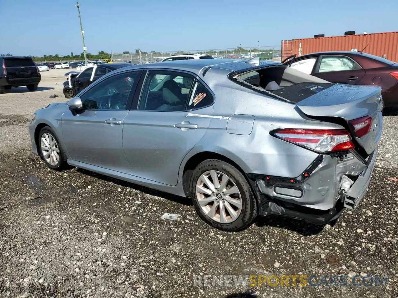 2 Photograph of a damaged car 4T1B11HK7KU251607 TOYOTA CAMRY 2019