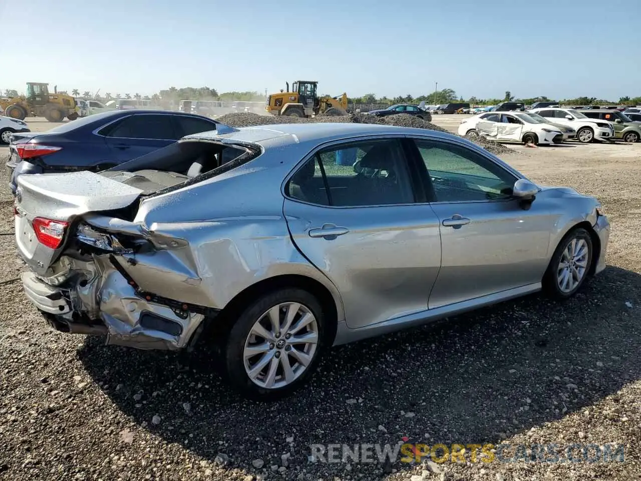 3 Photograph of a damaged car 4T1B11HK7KU251607 TOYOTA CAMRY 2019