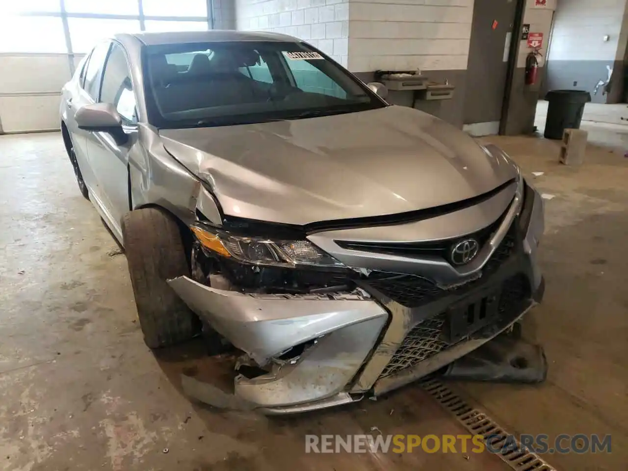 9 Photograph of a damaged car 4T1B11HK7KU255656 TOYOTA CAMRY 2019