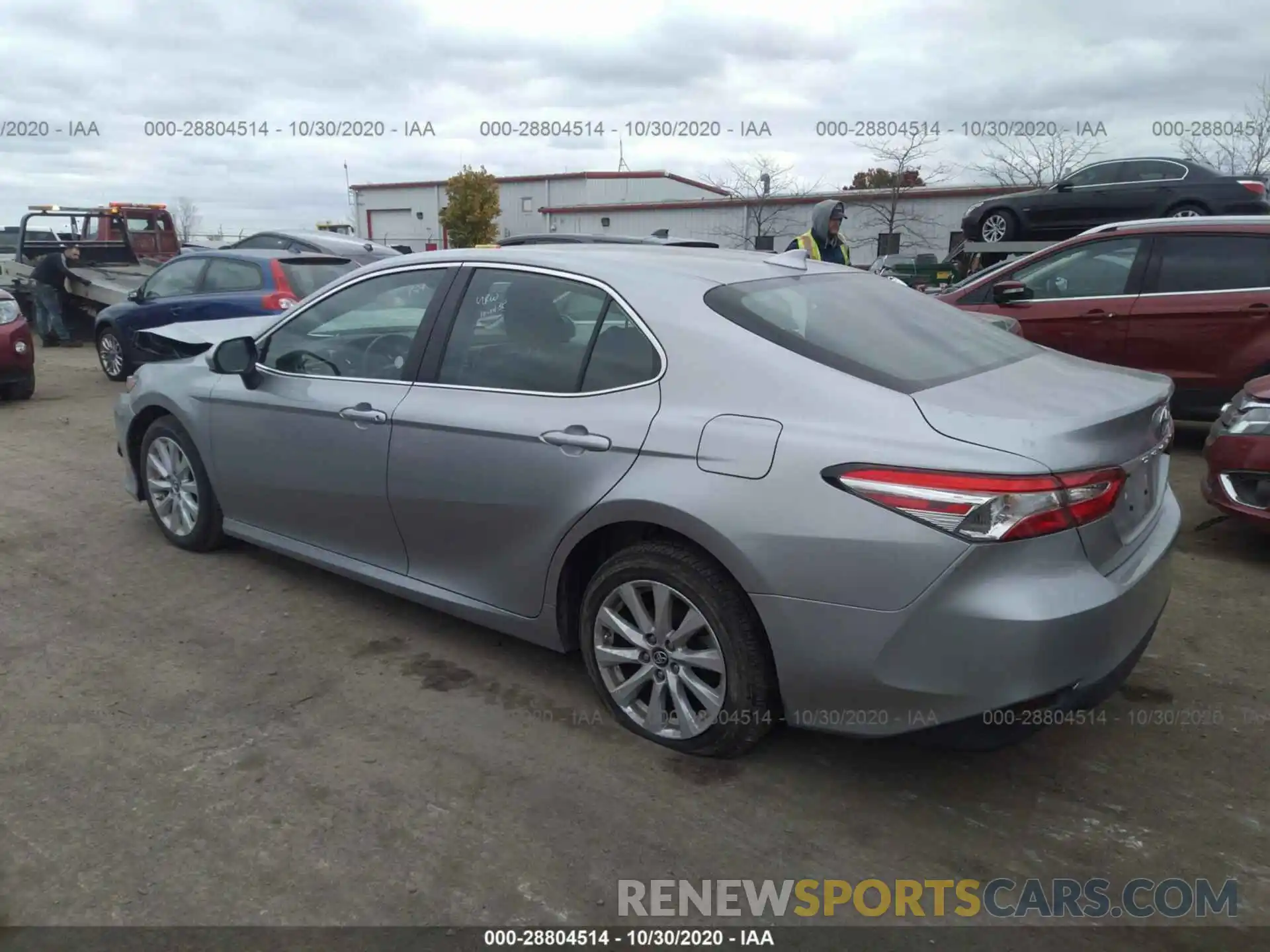 3 Photograph of a damaged car 4T1B11HK7KU256578 TOYOTA CAMRY 2019