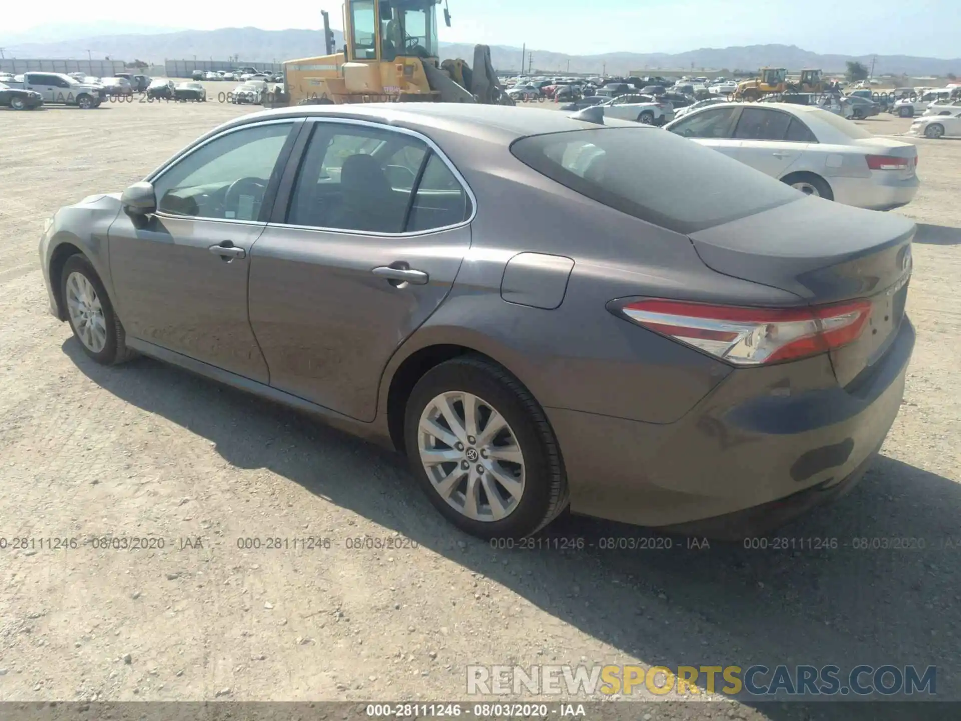 3 Photograph of a damaged car 4T1B11HK7KU257648 TOYOTA CAMRY 2019