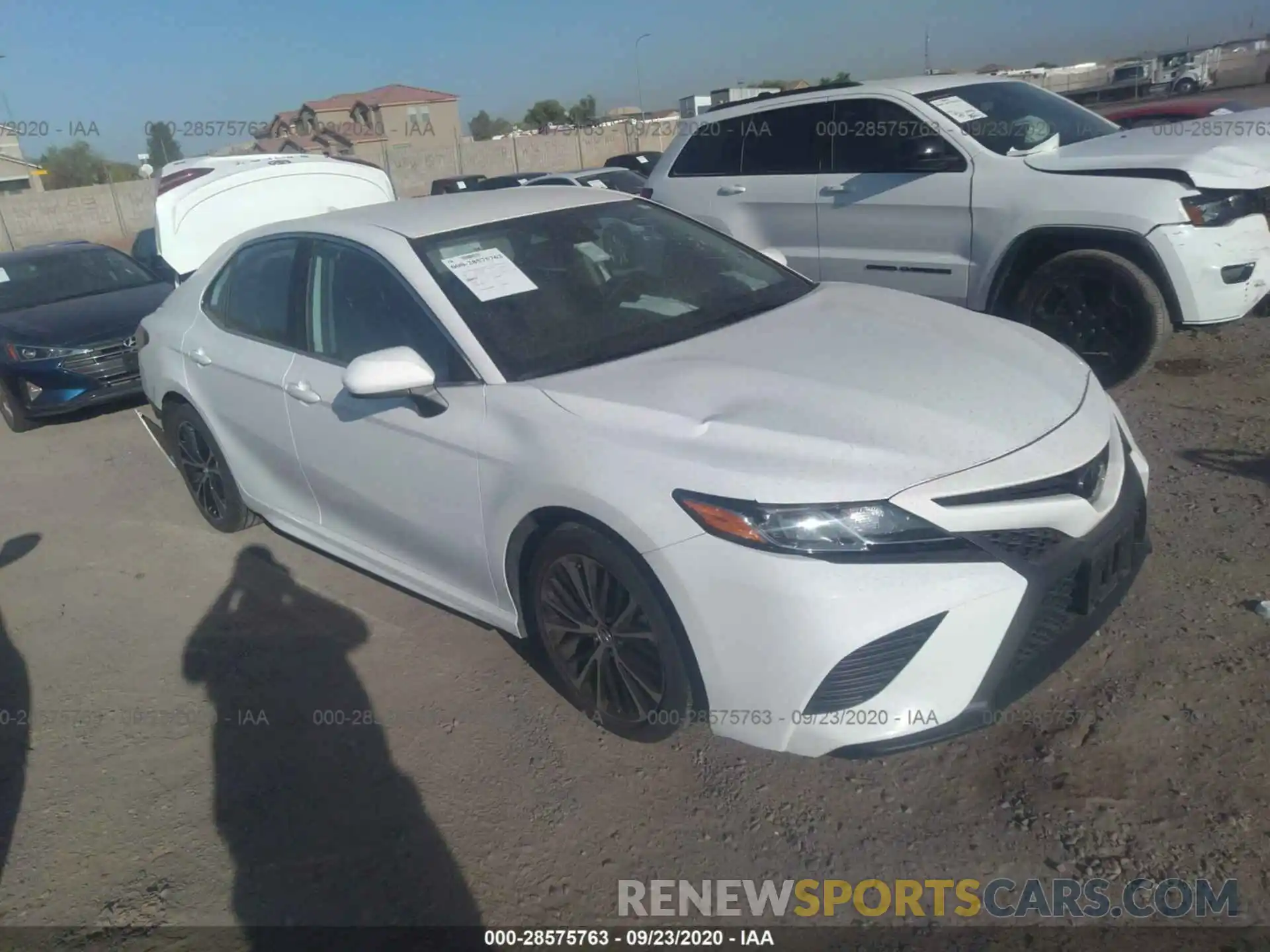 1 Photograph of a damaged car 4T1B11HK7KU258699 TOYOTA CAMRY 2019