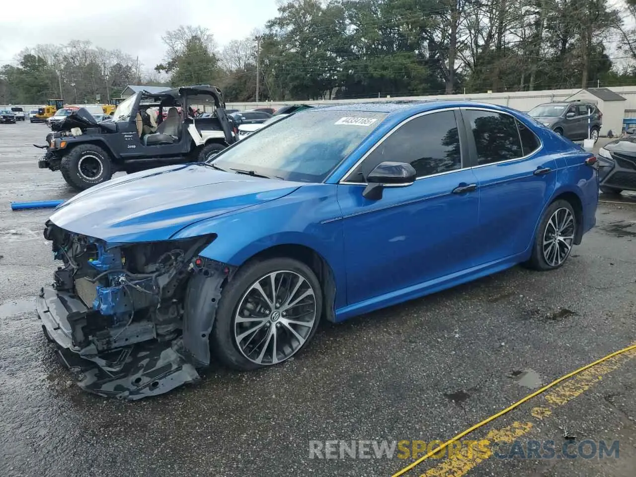1 Photograph of a damaged car 4T1B11HK7KU259948 TOYOTA CAMRY 2019