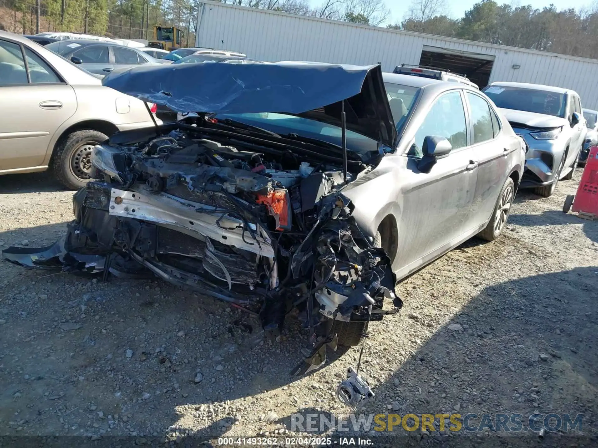 2 Photograph of a damaged car 4T1B11HK7KU260405 TOYOTA CAMRY 2019