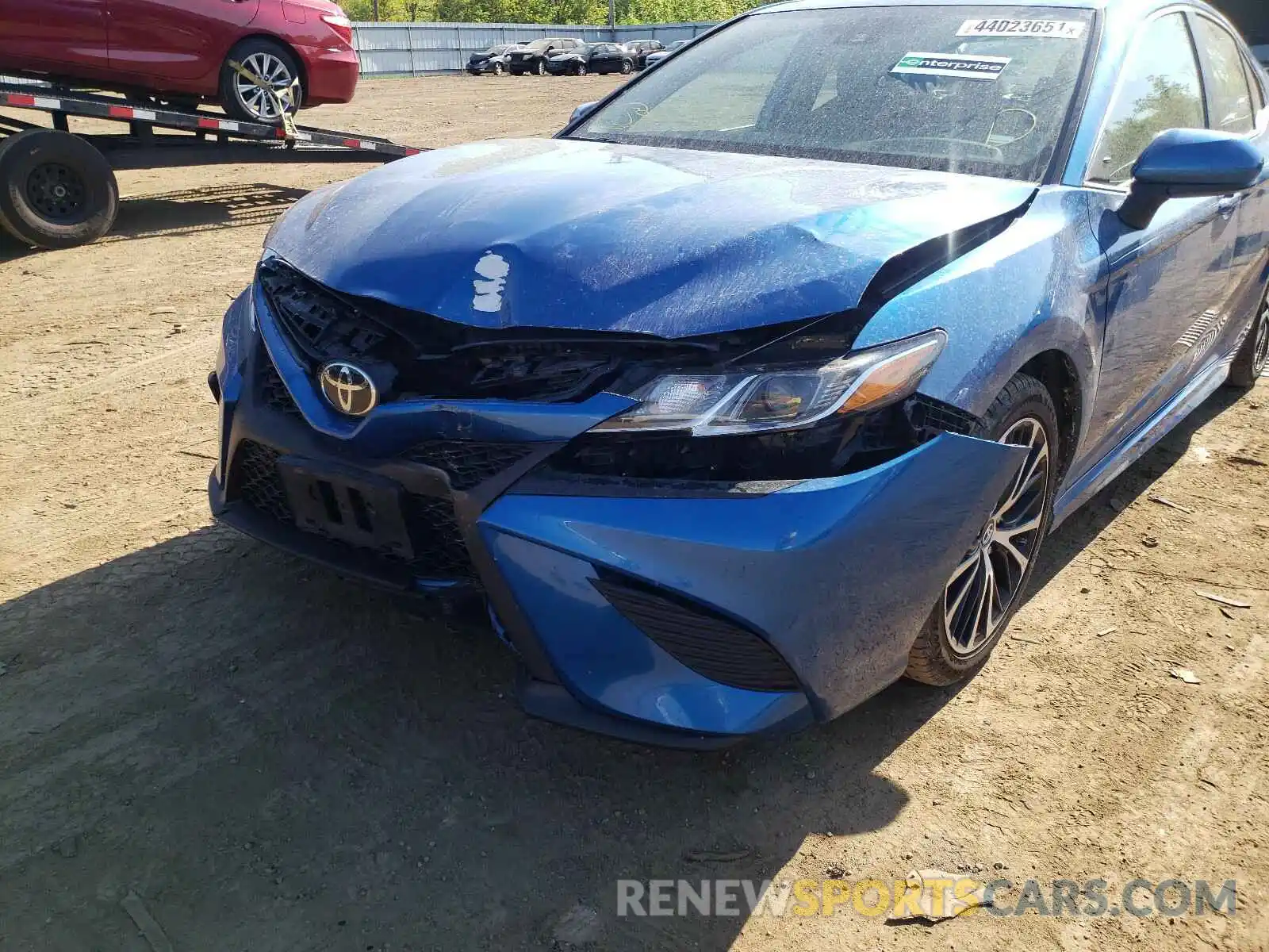 9 Photograph of a damaged car 4T1B11HK7KU260632 TOYOTA CAMRY 2019