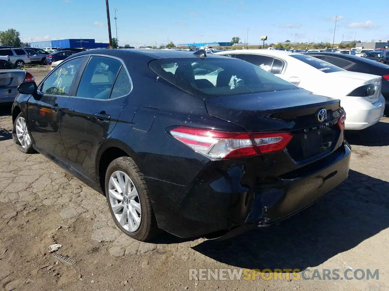 3 Photograph of a damaged car 4T1B11HK7KU261117 TOYOTA CAMRY 2019