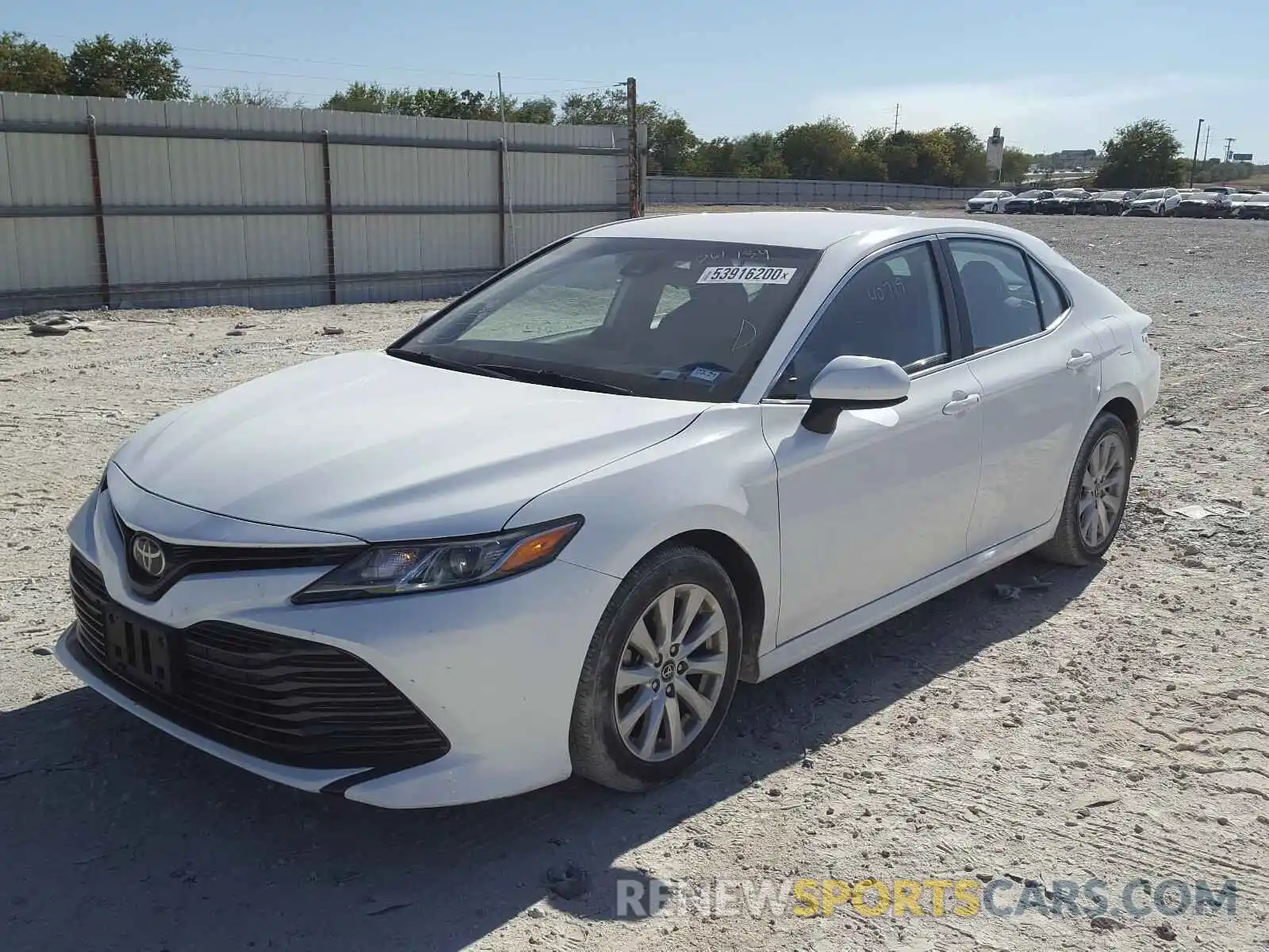 2 Photograph of a damaged car 4T1B11HK7KU261134 TOYOTA CAMRY 2019