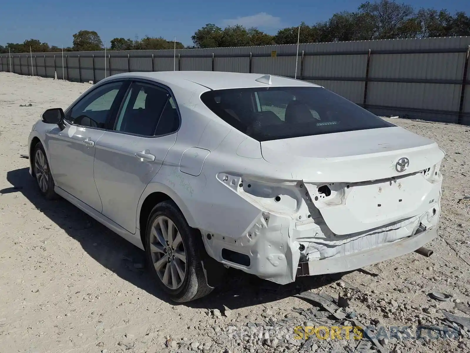 3 Photograph of a damaged car 4T1B11HK7KU261134 TOYOTA CAMRY 2019