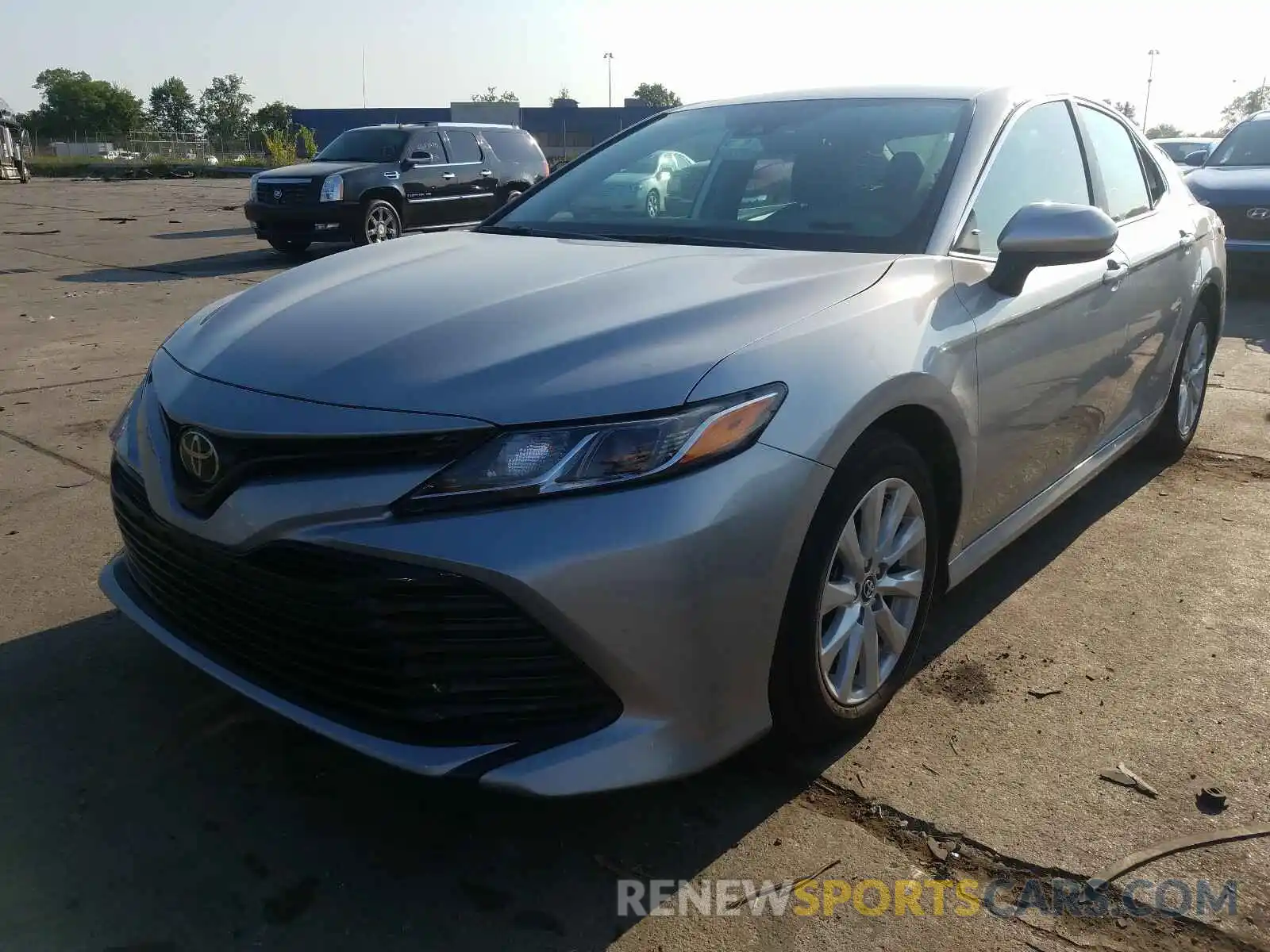 2 Photograph of a damaged car 4T1B11HK7KU261814 TOYOTA CAMRY 2019