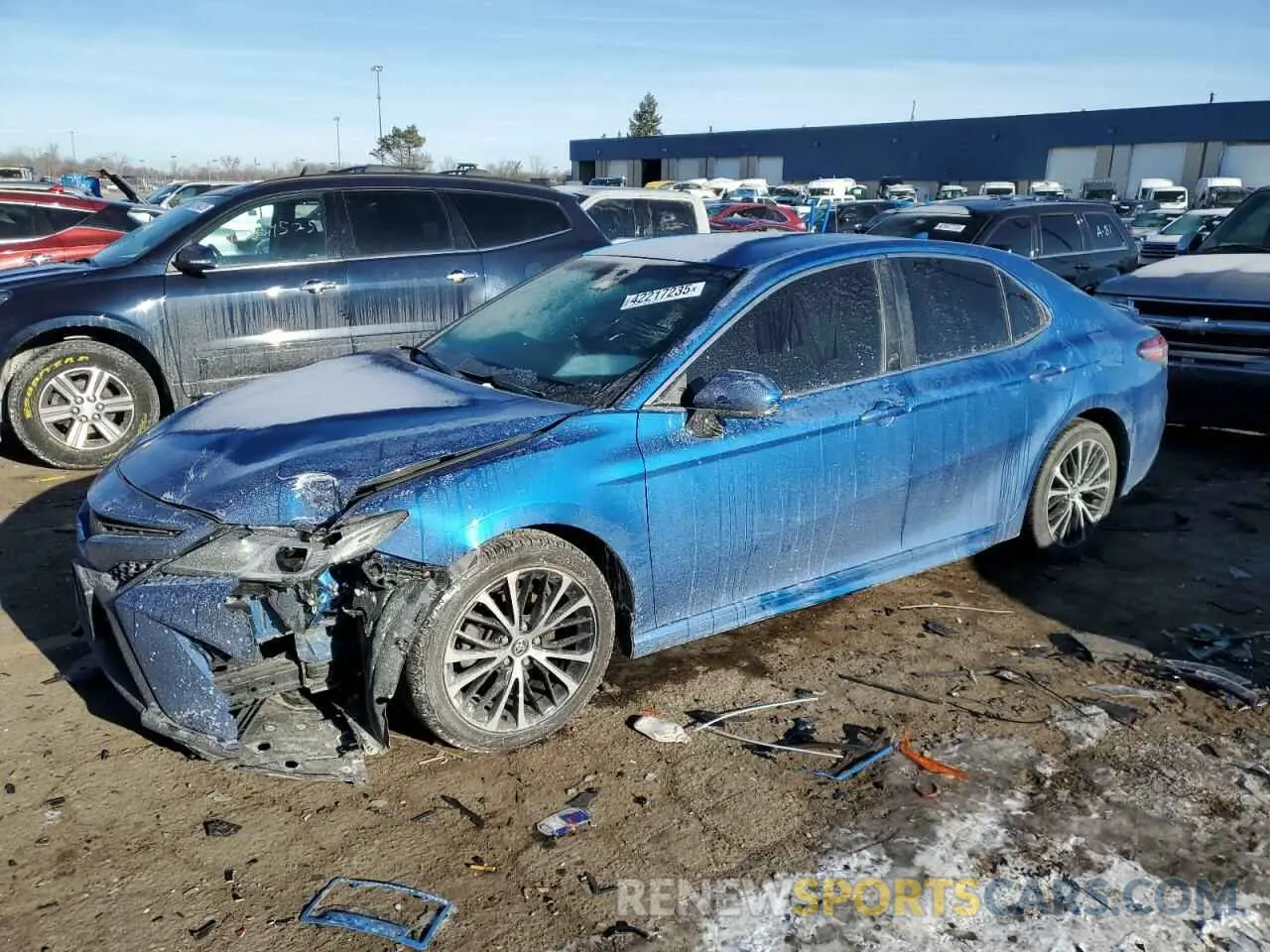 1 Photograph of a damaged car 4T1B11HK7KU262588 TOYOTA CAMRY 2019
