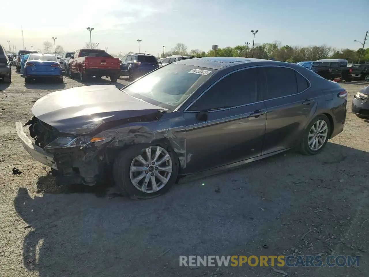 1 Photograph of a damaged car 4T1B11HK7KU264860 TOYOTA CAMRY 2019