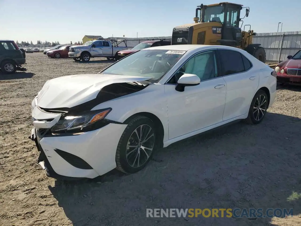 1 Photograph of a damaged car 4T1B11HK7KU265099 TOYOTA CAMRY 2019