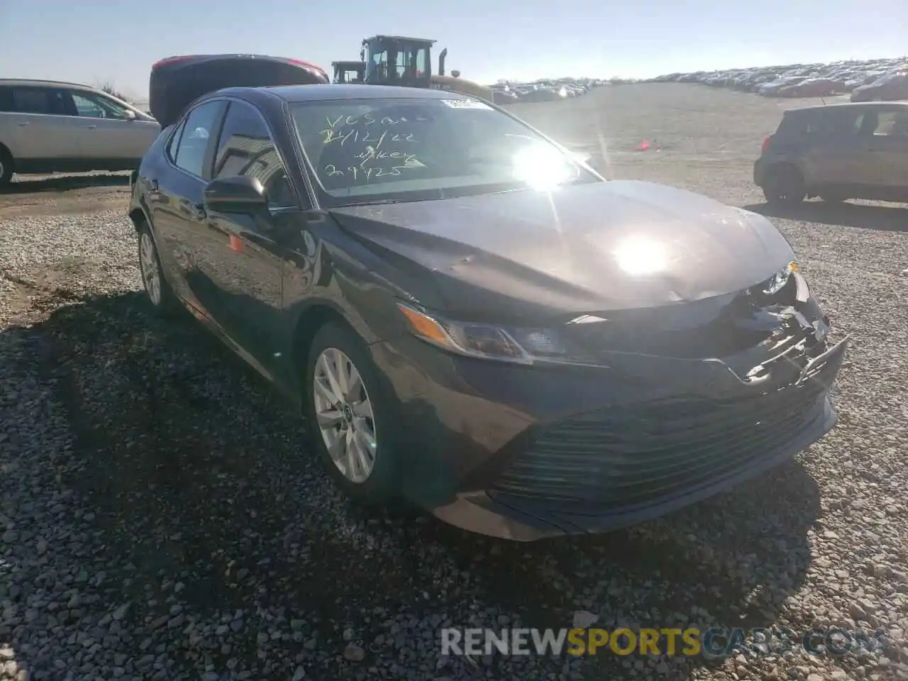 1 Photograph of a damaged car 4T1B11HK7KU267032 TOYOTA CAMRY 2019