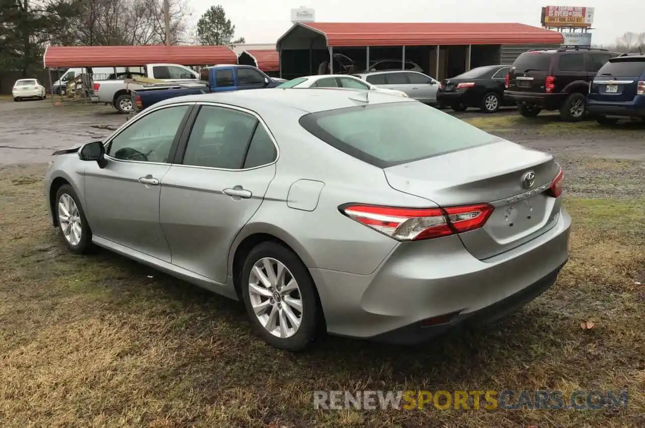 3 Photograph of a damaged car 4T1B11HK7KU269184 TOYOTA CAMRY 2019