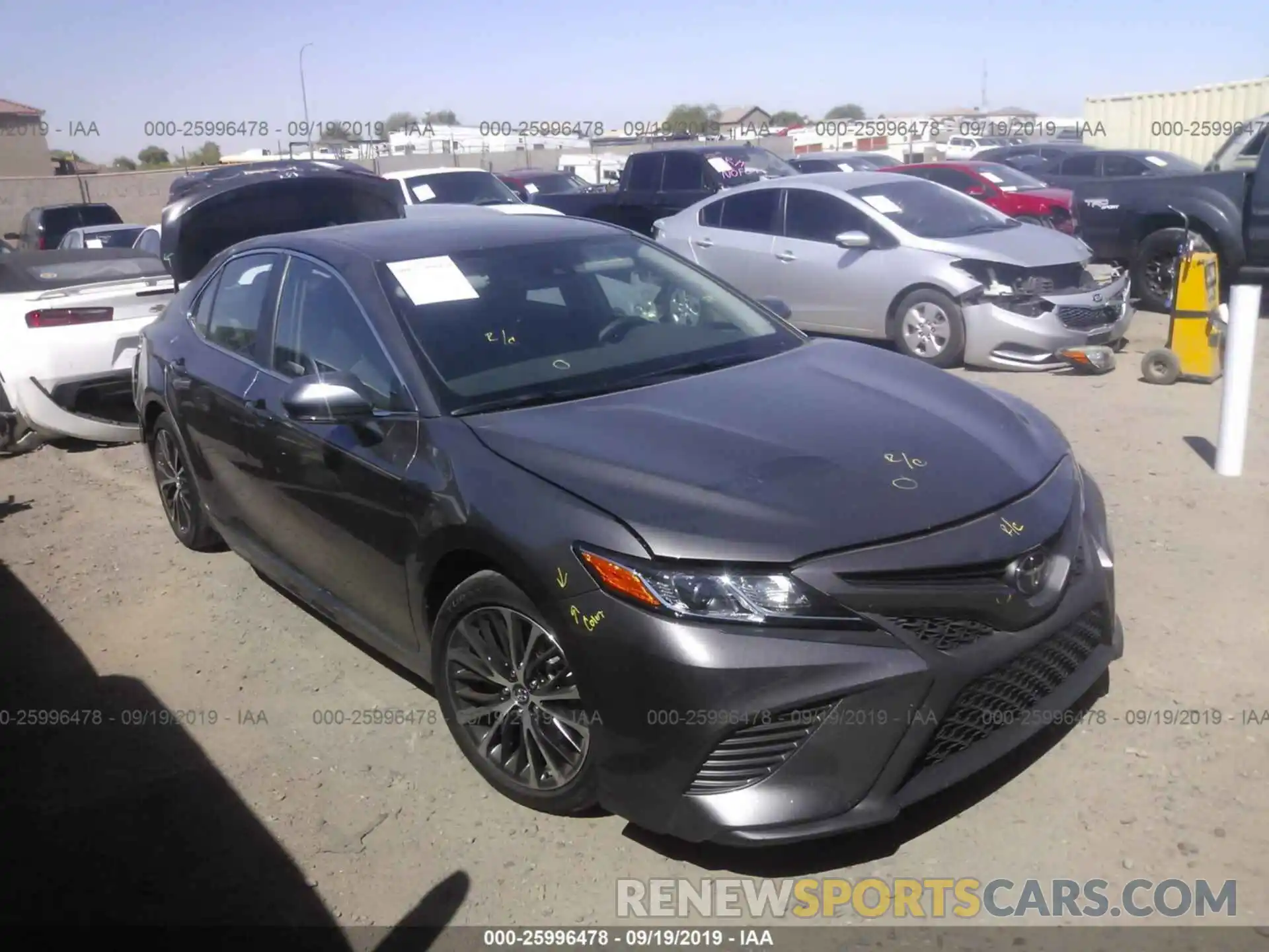 1 Photograph of a damaged car 4T1B11HK7KU271985 TOYOTA CAMRY 2019