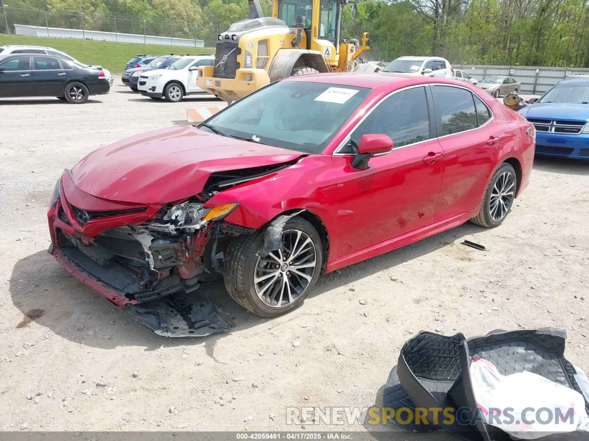 2 Photograph of a damaged car 4T1B11HK7KU273056 TOYOTA CAMRY 2019