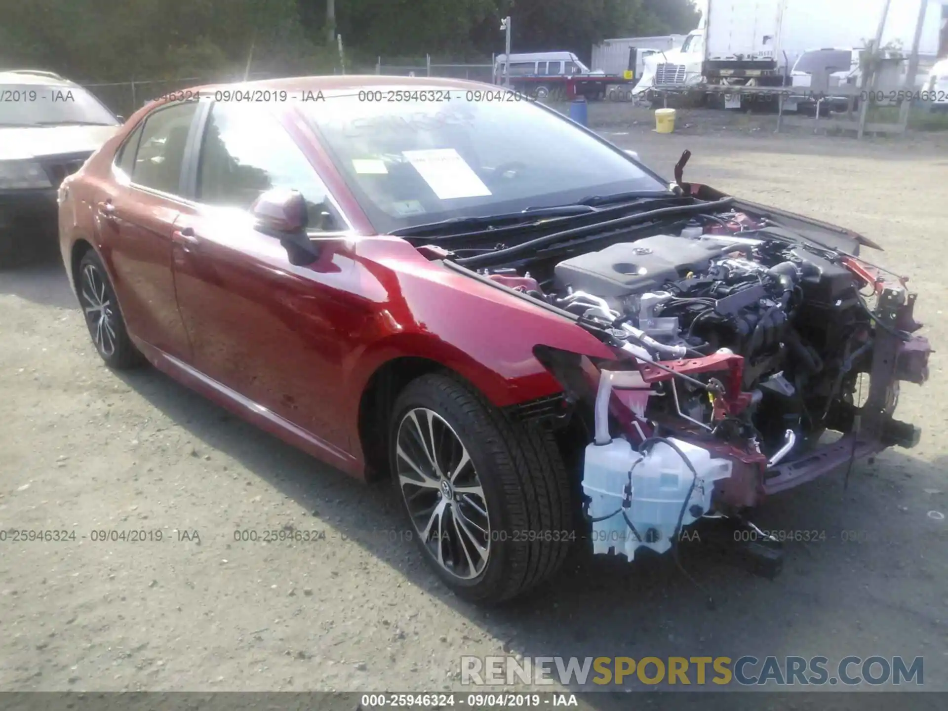 1 Photograph of a damaged car 4T1B11HK7KU274398 TOYOTA CAMRY 2019