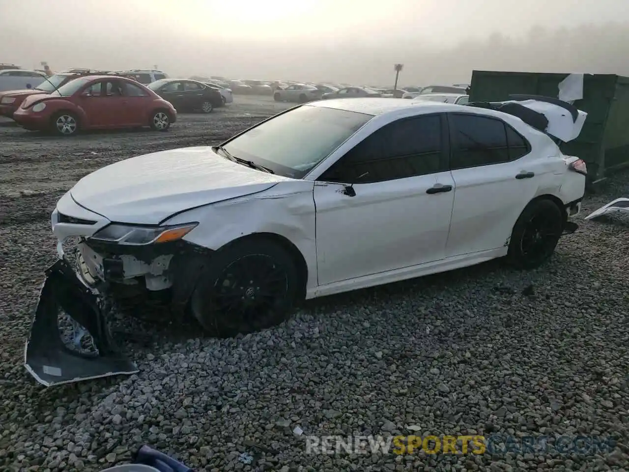 1 Photograph of a damaged car 4T1B11HK7KU274644 TOYOTA CAMRY 2019