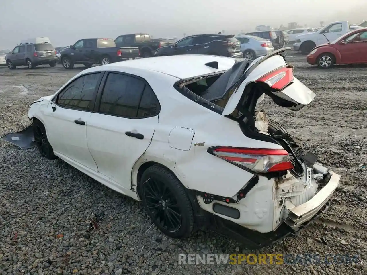 2 Photograph of a damaged car 4T1B11HK7KU274644 TOYOTA CAMRY 2019