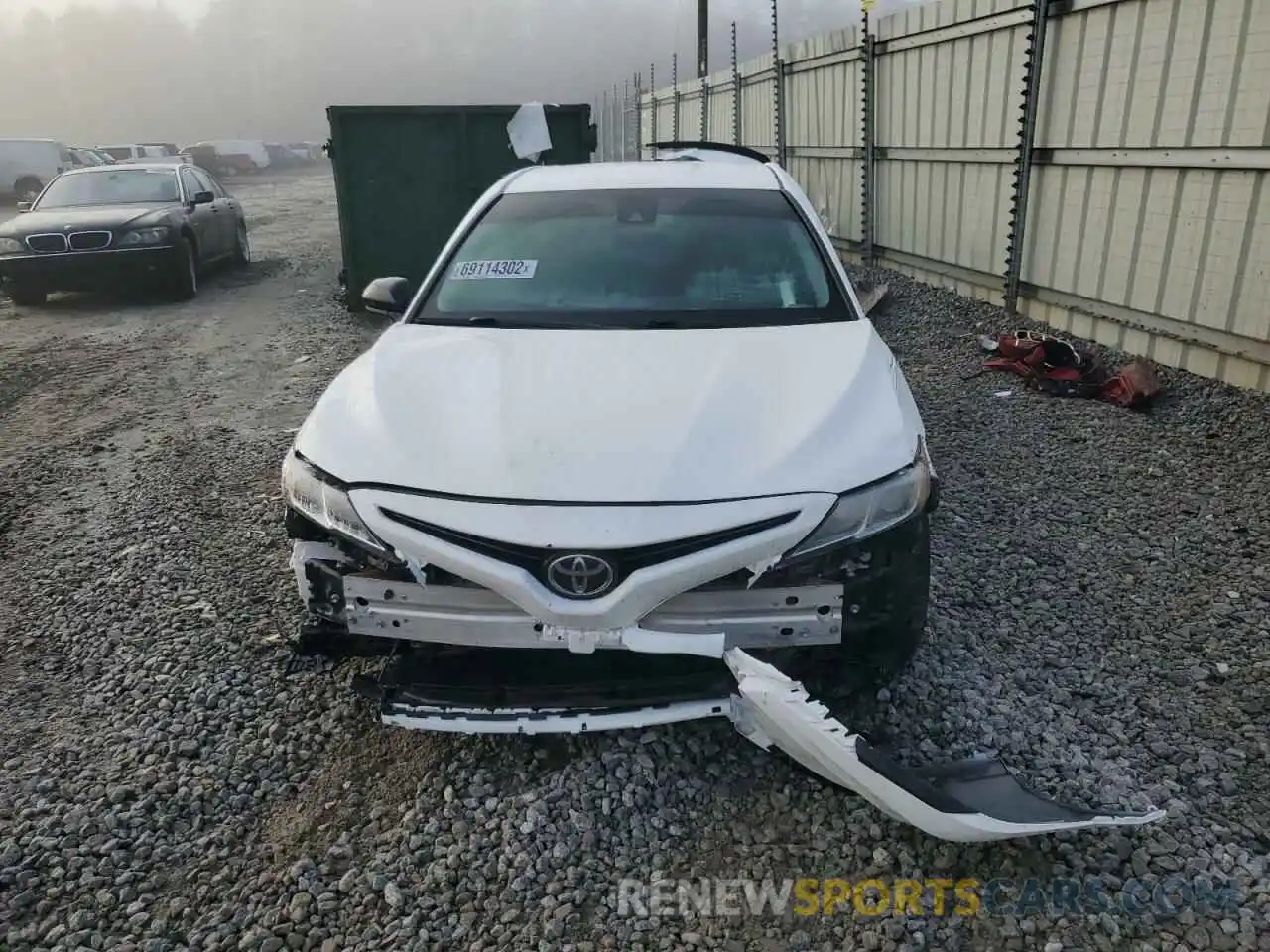 5 Photograph of a damaged car 4T1B11HK7KU274644 TOYOTA CAMRY 2019