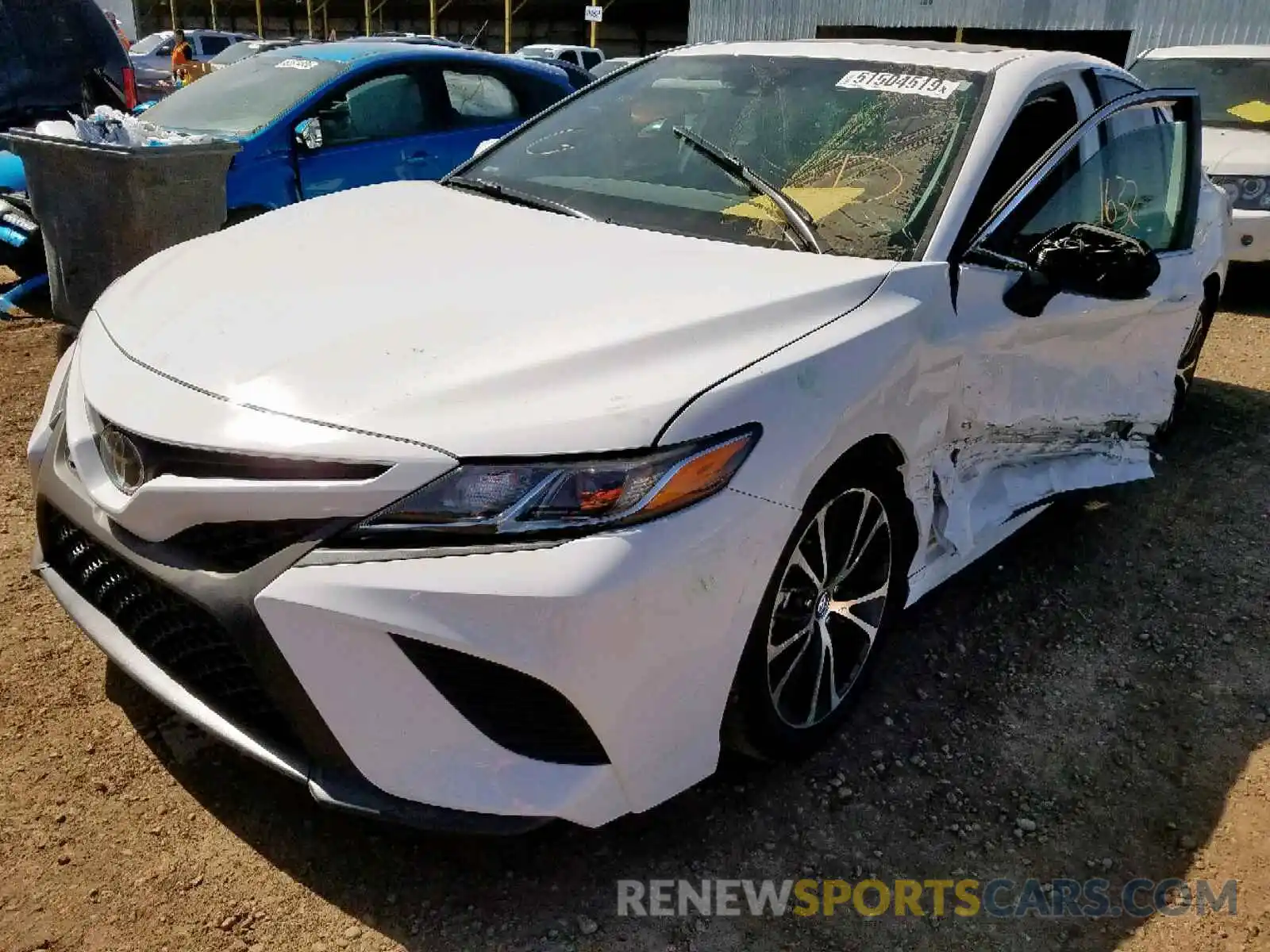 2 Photograph of a damaged car 4T1B11HK7KU275051 TOYOTA CAMRY 2019