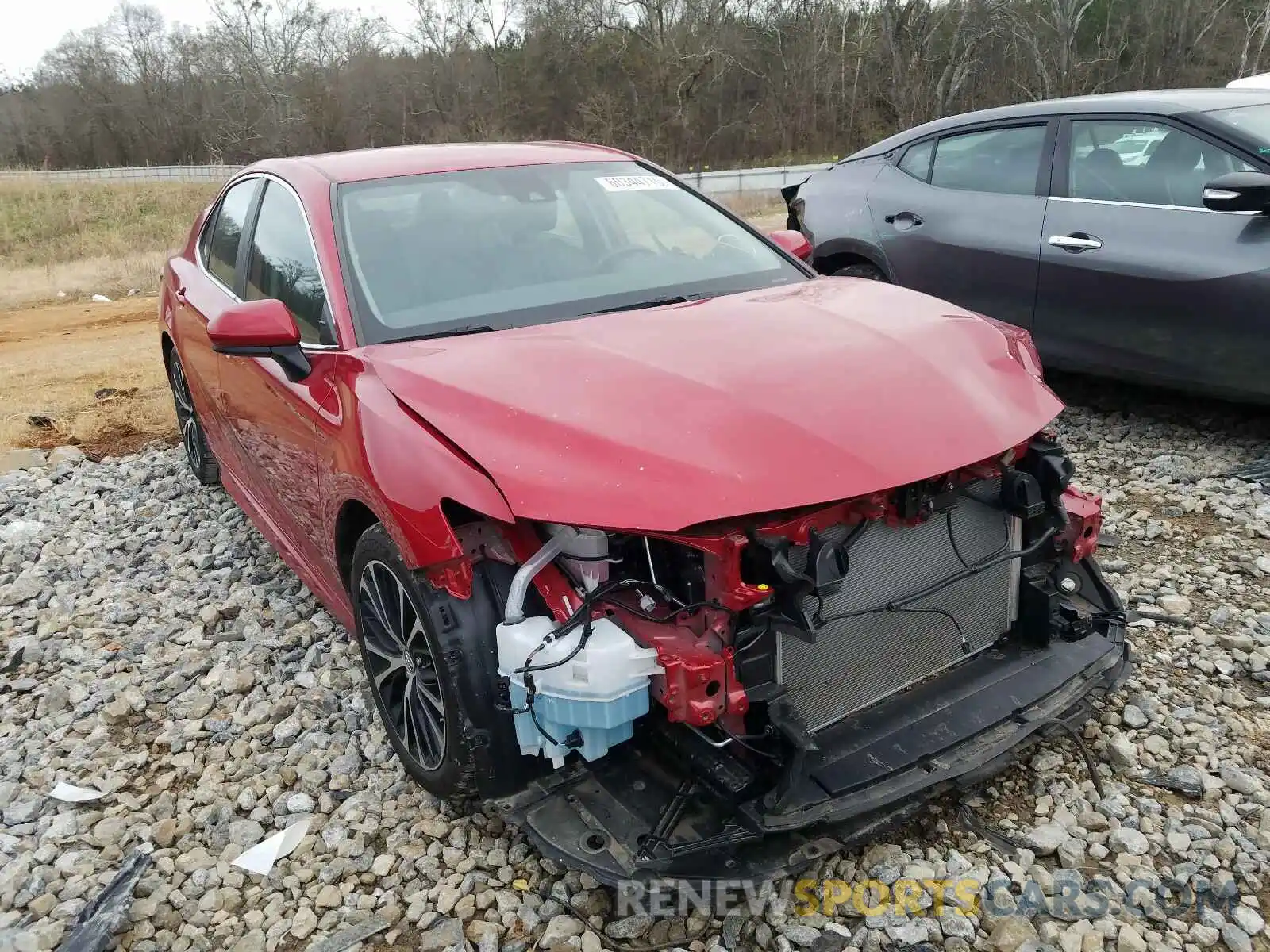 1 Photograph of a damaged car 4T1B11HK7KU275406 TOYOTA CAMRY 2019